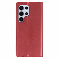 Gudrais magnētiskais viedtālruņa apvalks Xiaomi Redmi Note 12 Pro Plus - bordo