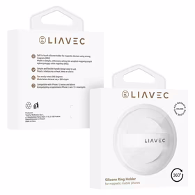 Liavec gredzens Magsafe balts