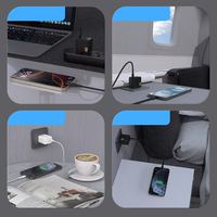 Dudao A28C 45W GaN sienas lādētājs + USB-C kabelis - balts