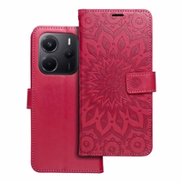 MEZZO grāmatas apvalks XIAOMI Redmi Note 14 5G mandala violeta