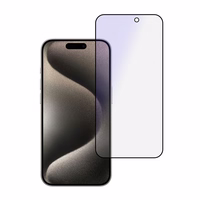 Aizsargstikls Anti-Zilais Pilna Līme Iphone 16 Pro