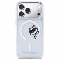 Karl Lagerfeld IML Peekaboo MagSafe Maciņš for iPhone 17 Pro - Clear