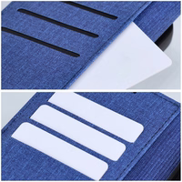 Viedtālruņa apvalks (m) GOMMA Book Xiaomi Redmi Note 14 4G (GLOBAL - 163,25mm x 76,55mm x 8,16mm) - zils (m)