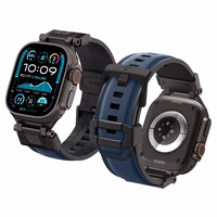Spigen DuraPro Armor pulsteņa korpusa aizsargs Apple Watch 6/7/8/9/10/SE/ Ultra 1/2 (44/45/46/49mm) (m) - tumši zilais (m)