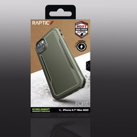 Raptic X-Doria Fort Case iPhone 14 Plus ar MagSafe bruņotu vāciņu - zaļais