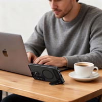 Tech-Protect MagRack MagSafe Maciņš for Samsung Galaxy S26 Ultra - Matēts melns