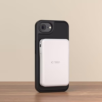 Tech-Protect Wallet MagSafe iPhone 16e apvalks - matēts melns