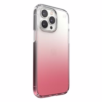 Speck Presidio Perfect-Clear + Ombre - iPhone 14 Pro Max maciņš with MICROBAN Coating (Clear / Vintage Rose Fade)