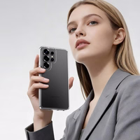 Rock Crystal caurspīdīgs Series Maciņš for Samsung Galaxy S26 Ultra caurspīdīgs