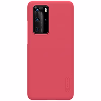 Nillkin Super Frosted Shield - maciņš Huawei P40 Pro (Bright sarkans)
