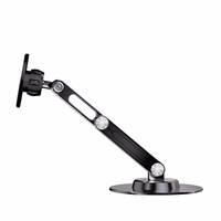 Tech-Protect DPT100 magnētiskais MagSafe galda tālruņa turētājs - melns