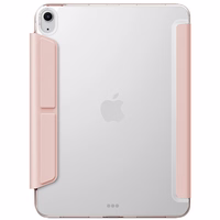 Uniq Camden Click planšetdatora apvalks iPad Air 13" 2024 - rozā