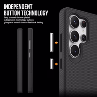 Perfectionists Trīsstūra korpuss Samsung S938 S25 Ultra melns