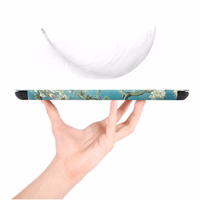 Tech-Protect SmartCase viedtālruņa apvalks Kindle 11" 2022 - zila ar sakuras ziediem