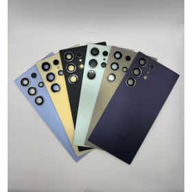 Aizmugurējais vāks saderīgs ar Samsung S928 S24 Ultra / Titanium Black / (ar kameras lēcu) OEM