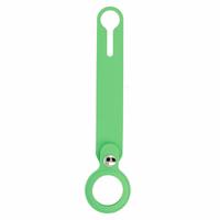 Silikona cilpa Airtag zaļa