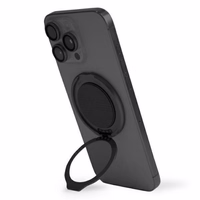 Uniq Gripfit 360 magnētiskais turētājs ar statīvu - melns / nakts melns