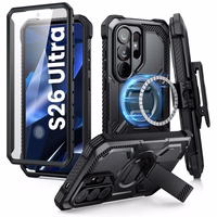 Supcase iBlason ArmorBox Clip Mag MagSafe Maciņš for Samsung Galaxy S26 Ultra - melns