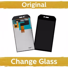 LCD Assembly CAT / Caterpillar S41 Melns (Renewed: China)