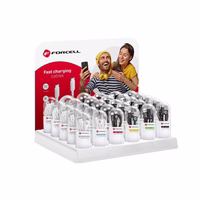 FORCELL C319 kabelis USB A uz Type C 2,1A TUBE 1 m melns