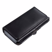 Horizontāls universāls apvalks CLASSIC 100A modelis 10 (Iphone X / Samsung S5/S7/A5/J5/Xcover 3 / Huawei P8 Lite) melns