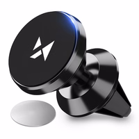 Wozinsky magnētiskais automašīnas restu stiprinājums melns