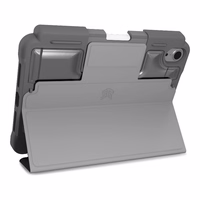 STM Dux Plus - Rugged maciņš iPad mini 7 (2024) / mini 6 (2021) MIL-STD-810G with Apple Pencil turētājs (melns)