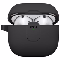 Uniq Clyde Lock apvalks AirPods 4 - melns