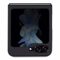 Mercedes Ādas Urban viedtālruņa apvalks Samsung Galaxy Z Flip 5 - melns