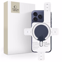 MagSafe Tech-Protect MMP-200 magnētiskais gredzens tālrunim - balts