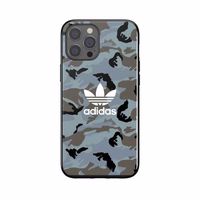 Adidas OR SnapCase Camo viedtālruņa apvalks iPhone 12 Pro Max - zils un melns