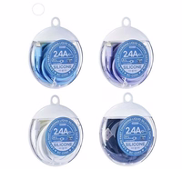 KABELIS REMAX LEYA SERIES RC-C093 2,4A USB/LIGHTNING balts