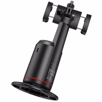 HOCO tālruņa turētājs 360 grādu ar automātisku sejas sekošanu K23 melns