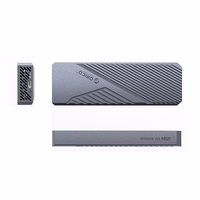 Orico CNM2-G20 M.2 NVME USB-C 3.2 20Gb/s disku ierīce - pelēka