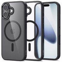 Tech-Protect MagMat Magnētiskais viedtālruņa apvalks iPhone 17 - Caurspīdīgs melns