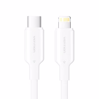USB-C to Lightning Cable 3A 480Mbps 1m balts