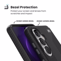 Speck Presidio2 Grip Magnet – Samsung Galaxy S26 MagSafe maciņš (melns/Slate Grey/balts)