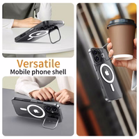 Tech-Protect MagStand MagSafe iPhone 16 apvalks - caurspīdīgs