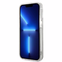 Komplekts Guess GUBPP14XH4EACSW apvalks + lādētājs iPhone 14 Pro Max 6.7" brūns/ciets apvalks 4G Druka Magnētiskais