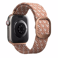 Uniq Aspen pīts siksniņa priekš Apple Watch 1/2/3/4/5/6/7/8/SE/SE2 40/38/41mm - rozā