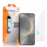 Aizsargstikls - oranžs SAMSUNG GALAXY S24 (ar pirkstu nospieduma atbloķēšanu)