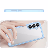 Kosmosa apvalks ar želejas rāmi Samsung Galaxy S25+ - zils