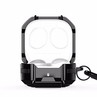 Dux Ducis SECG Austiņu kārba Samsung Galaxy Buds Live / Buds Pro / Buds 2 / Buds 2 Pro (f) - melna (f)