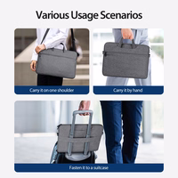 Portatīvo datoru soma Dux Ducis LBJB 13-13.9" pelēka