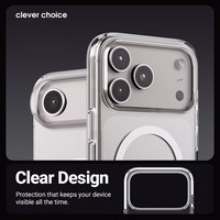 Crong Clear MAG Cover - MagSafe iPhone 17 maciņš (Clear)
