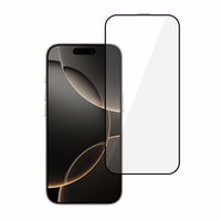 Tel Protect Full Glue 6D rūdīts stikls Iphone 16 Pro Max melns