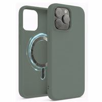 Maciņš "TM MagSafe Silicone" iPhone 15 Pro Max / Kipariss /