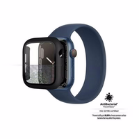 PanzerGlass Pulksteņa aizsargapvalks Apple Watch 7 45 mm - melns