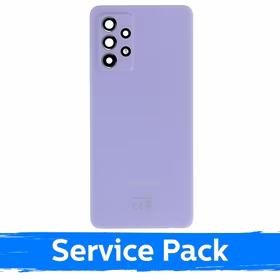Aizmugurējais vāks, saderīgs ar Samsung A525 A52 (A526 A52 5G) / Lielisks violets / (Service Pack)