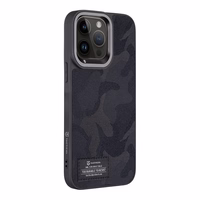 Tactical Camo Troop Maciņš for Apple iPhone 14 Pro Max Melns